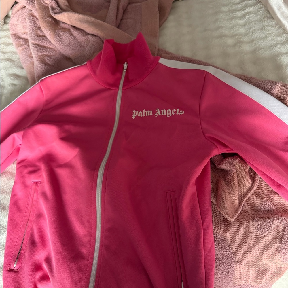 Palm Angels Women's Hot Pink Bomber Jacket